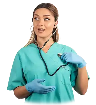 پرستار خانم در مراقبت از منزل